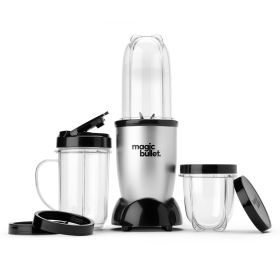 Magic Bullet 11 Piece Personal Blender MBR-1101 â€“ Silver / Black