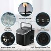 Simple Deluxe Ice Maker Machine for Countertop, 26lbs Ice24Hrs, 9 Cubes Ready in