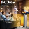 1500W Portable Oil-Filled Radiator Heater for Home and Office