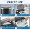 Simple Deluxe Ice Maker Machine for Countertop, 26lbs Ice24Hrs, 9 Cubes Ready in