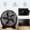 Outdoor/Indoor Usage 3-Speed Plastic Floor Fans