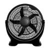 Home Commercial 20 Inch 3-Speed Plastic Floor Fans