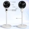 Simple Deluxe 3 Modes Standing Fans Ocillation 70Â° Circulating Stand Fan